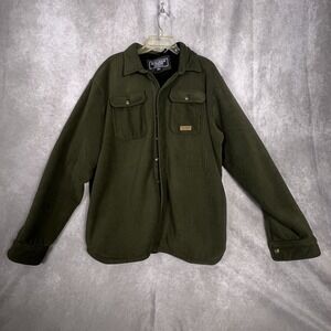 Bass Creek Outfitters Men's Green Lined Jacket Size XXL